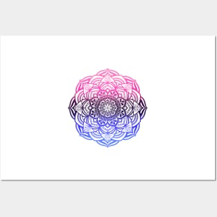 Omnisexual Pride Mandala Posters and Art